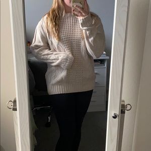 Oversize Cozy Cream Sweater